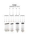 TONIC * COLGANTE 1L - GX53 - TRANSPARENTE